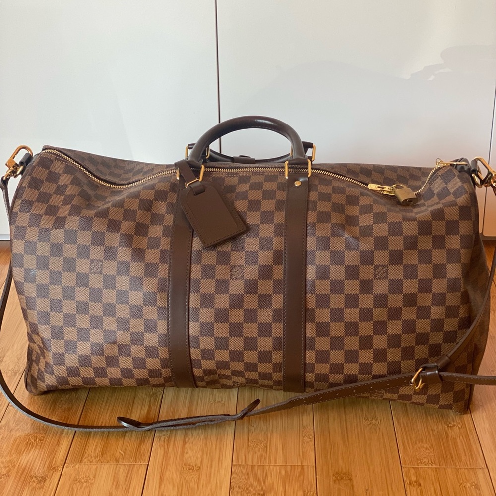 LOUIS VUITTON
DAMIER EBENE KEEPALL 50